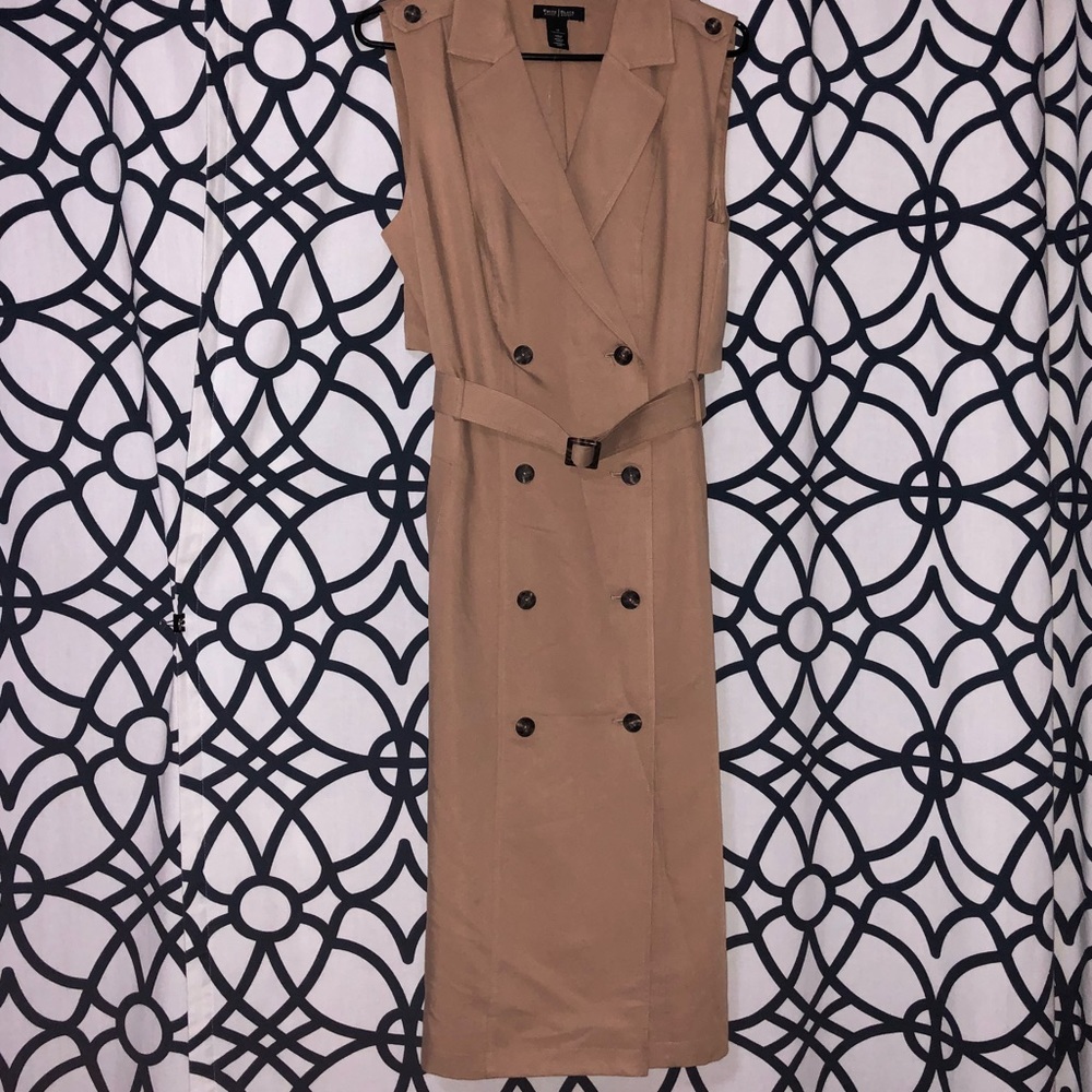 White House Black Market Brown Coat